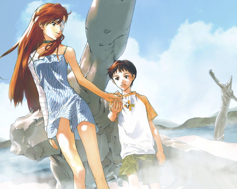Girl and Boy on Beach