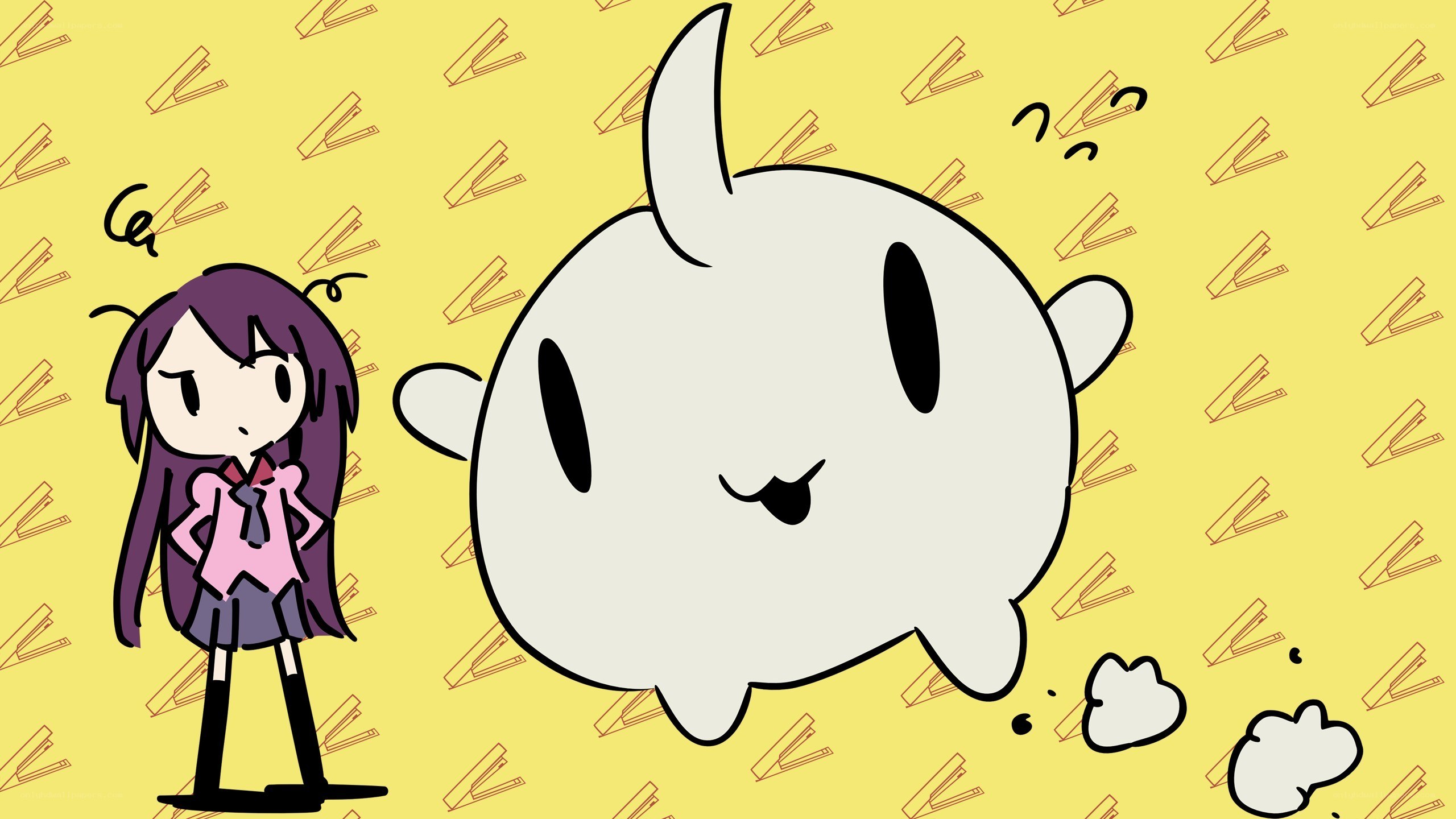 girl and ghost character