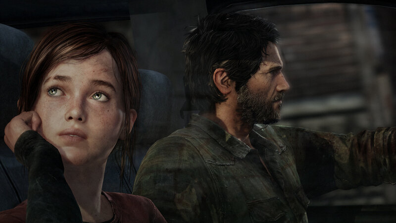 Girl and Man in Car