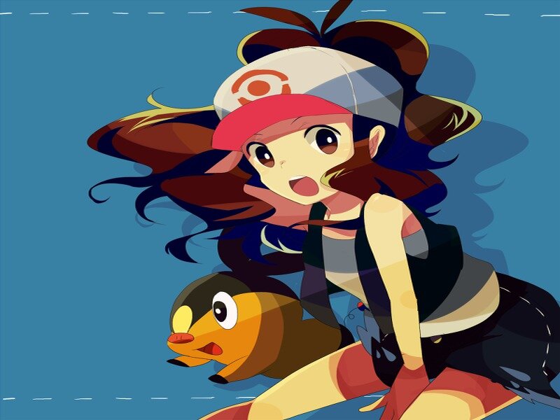 Girl and Penguin Pokémon