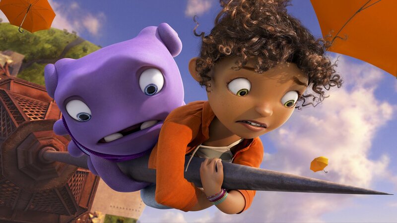 Girl and Purple Alien — Adventurous