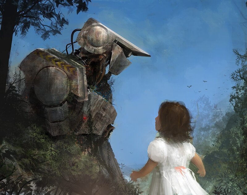 Girl and Robot