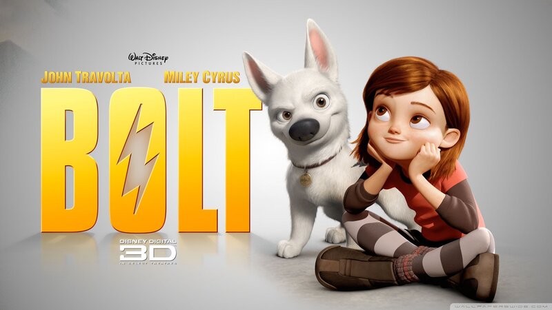 Girl and White Dog — Yellow