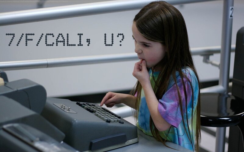 girl at a cash register