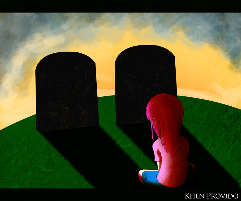 Girl at Graves