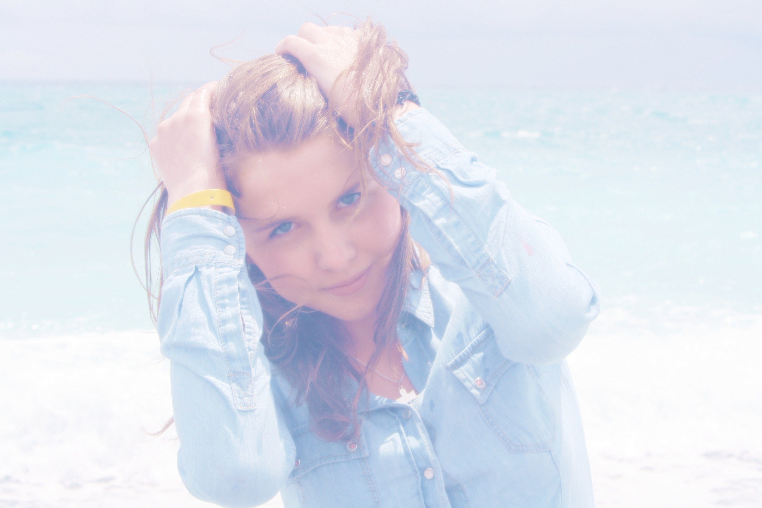 girl at the beach