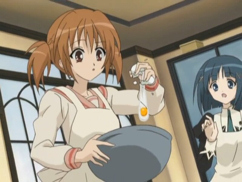 Girl Cracking Egg
