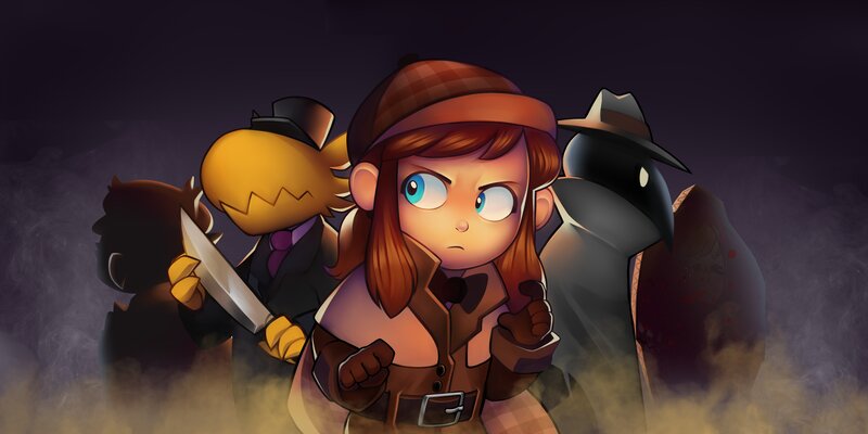 Girl Detective with Animals