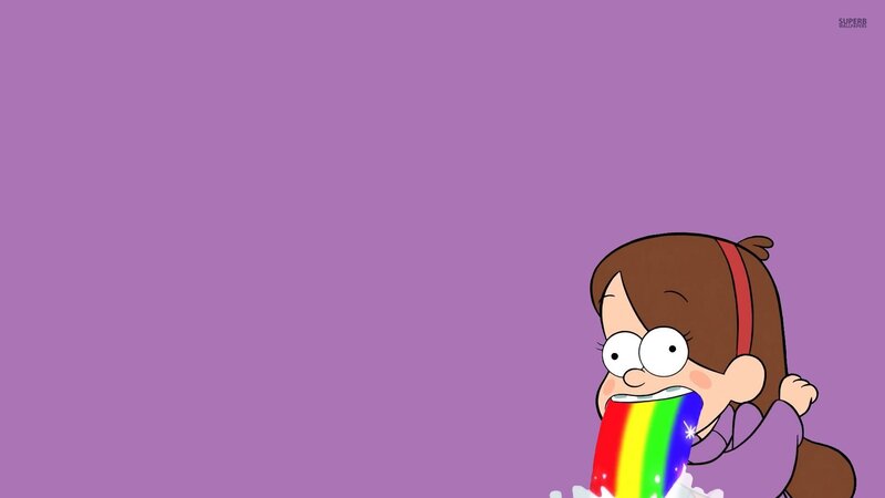 Girl Eating Rainbow