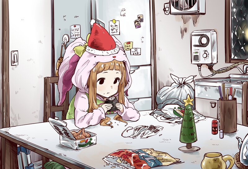 Girl Eating Sushi