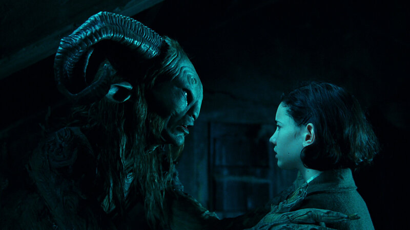 Girl Facing Demon