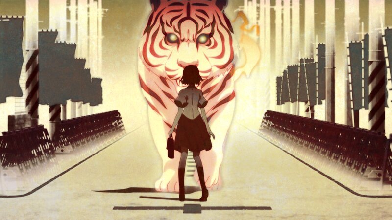 Girl Facing Tiger