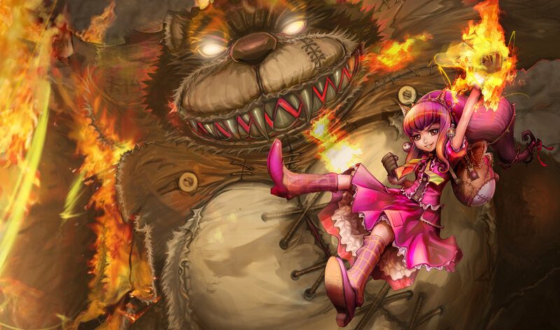Girl Fighting Stuffed Bear
