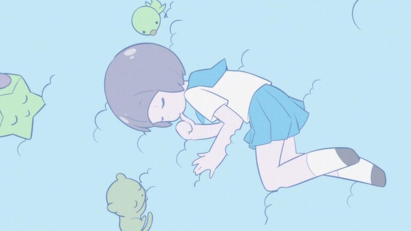Girl Floating in Air