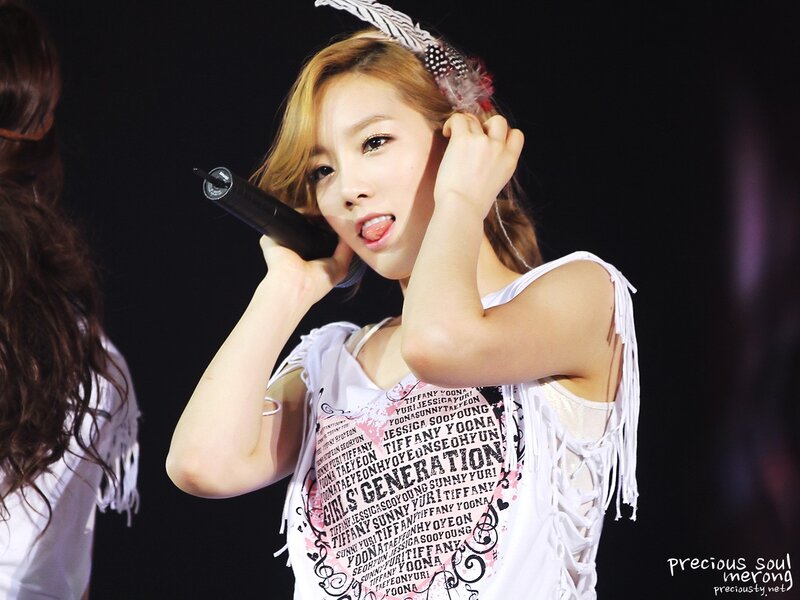 girl group performer on stage