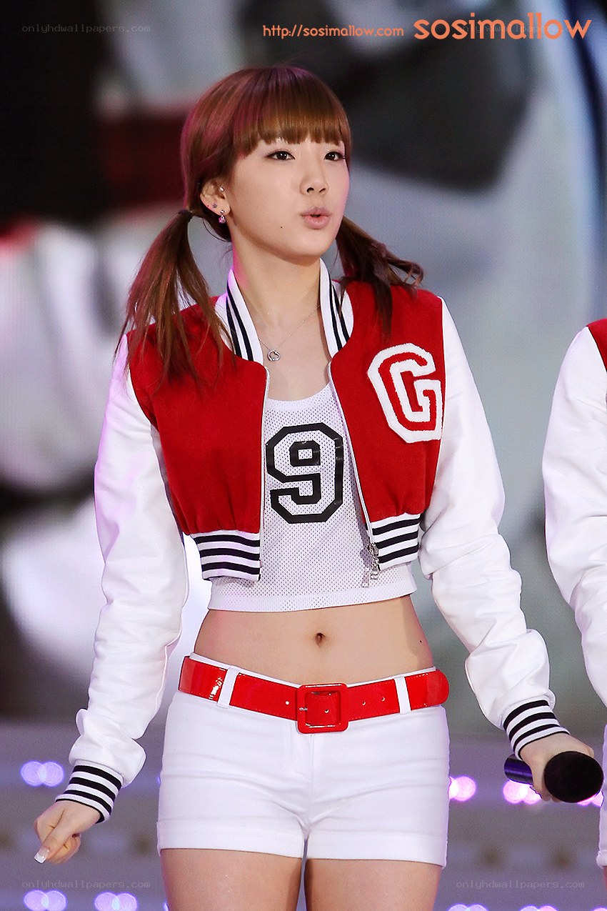girl group performer on stage