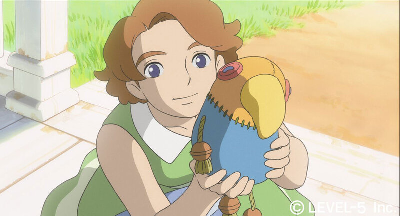 girl holding a bird puppet