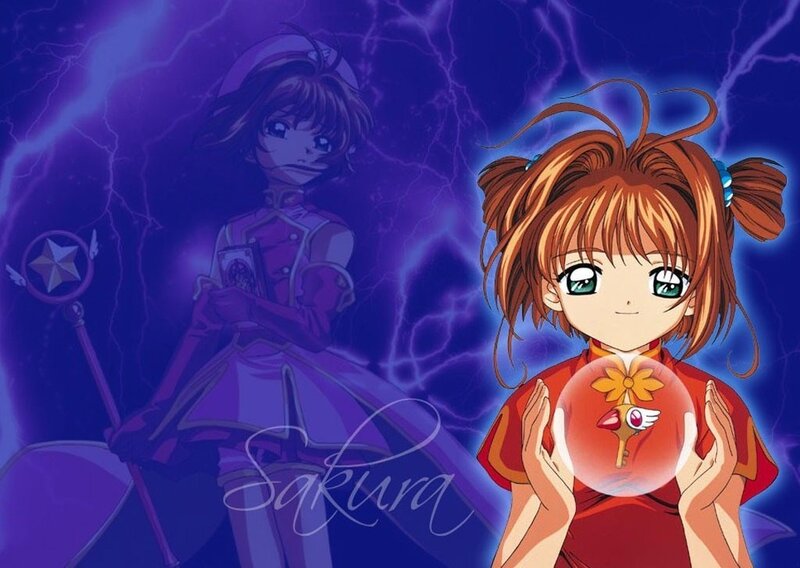 Girl Holding a Crystal Ball — Purple
