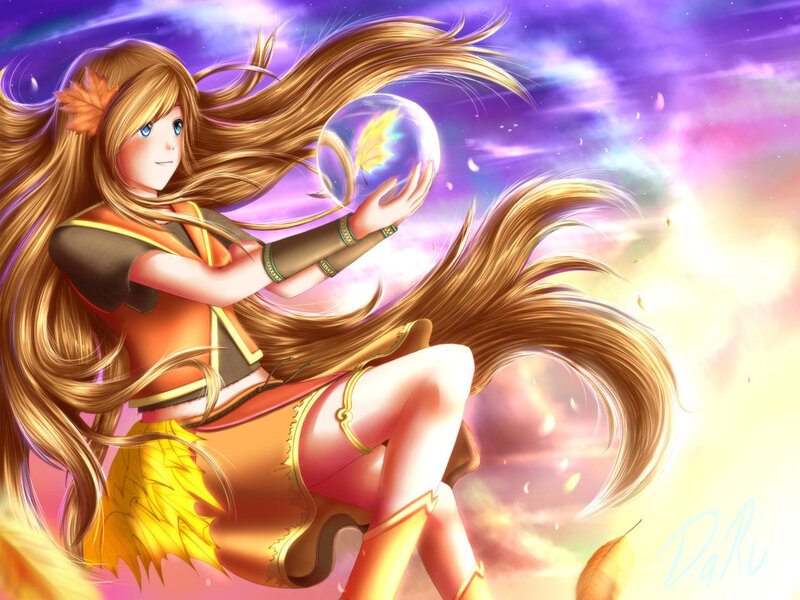 Girl Holding a Sphere