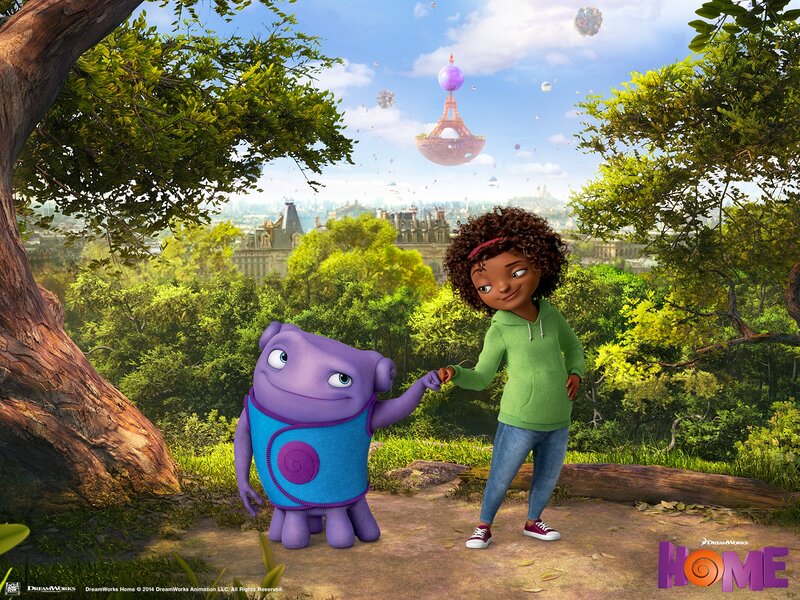 Girl Holding Alien Hand