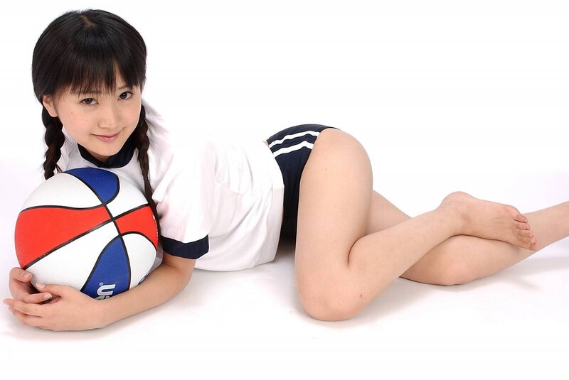Girl Holding Basketball