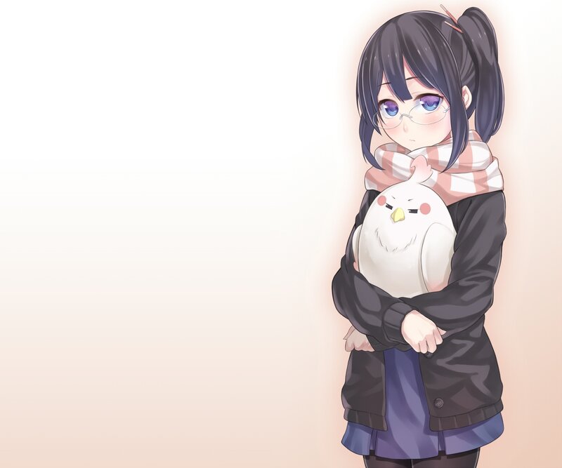 Girl Holding Bird