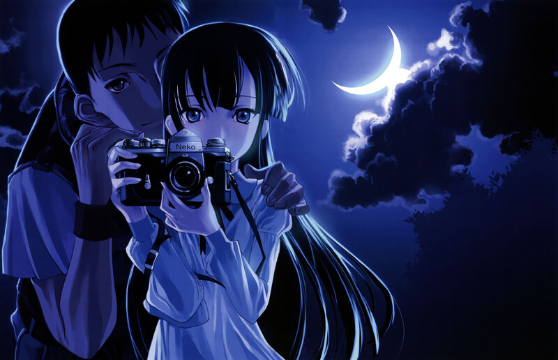 Girl Holding Camera