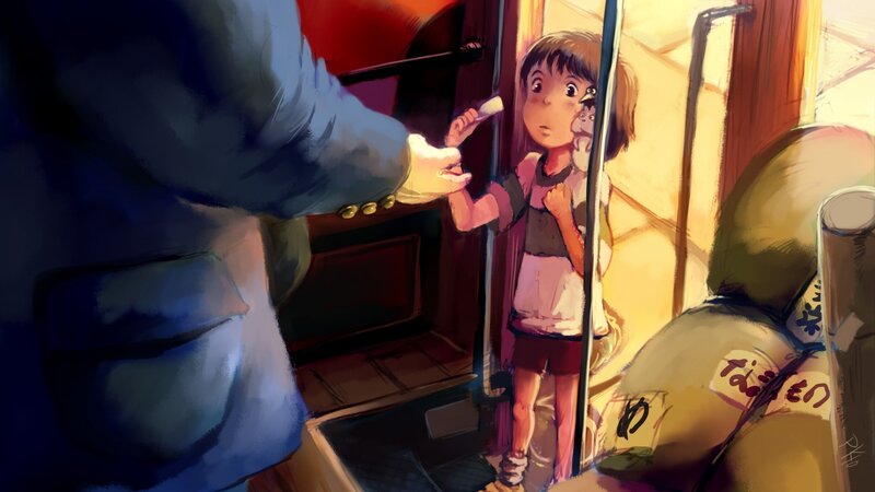 Girl Holding Cat on Train