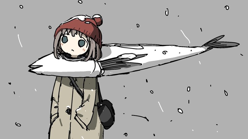 Girl Holding Fish