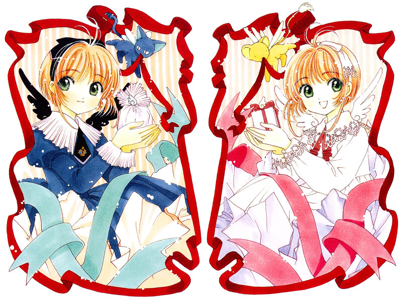 Girl Holding Gift Box — Red
