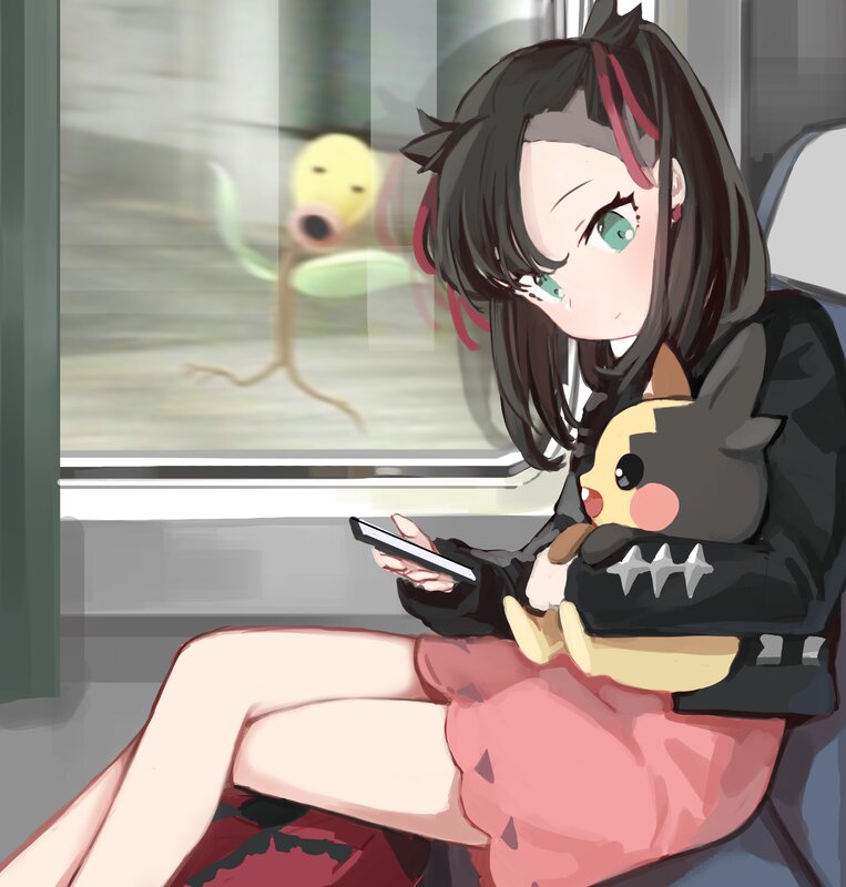 Girl Holding Pikachu