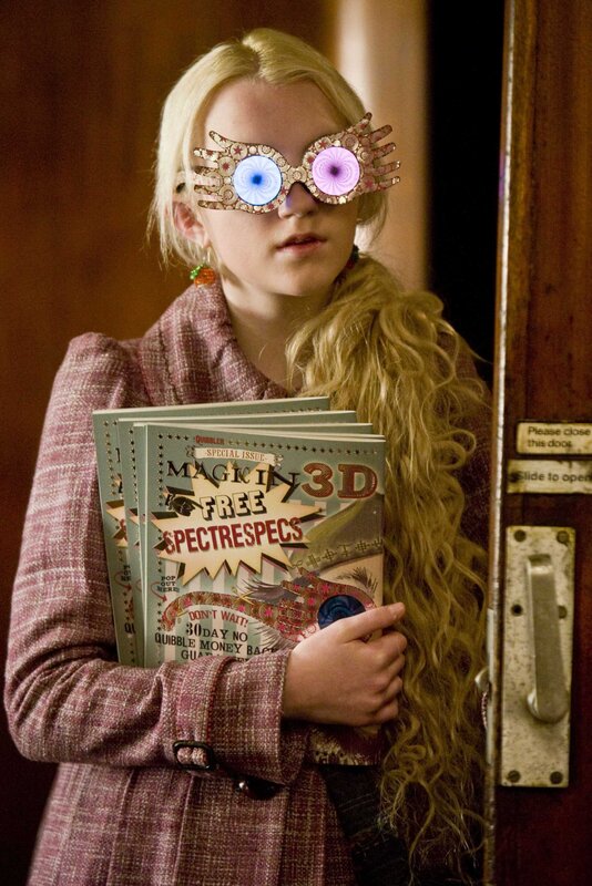 girl holding spectrespecs magazine