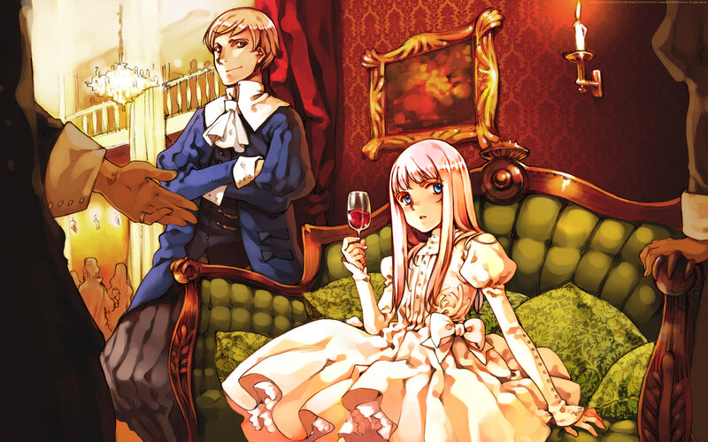 Girl Holding Wine Glass