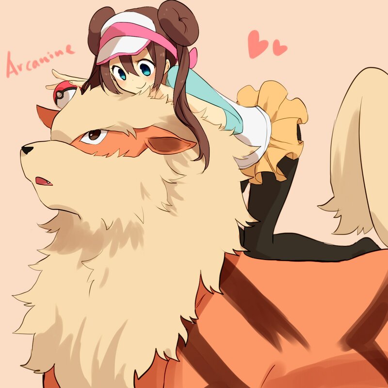 girl hugging a Pokémon