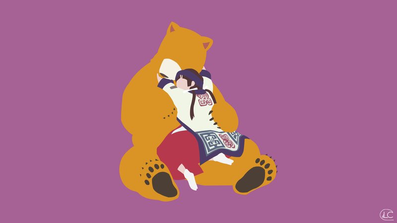 Girl Hugging Bear