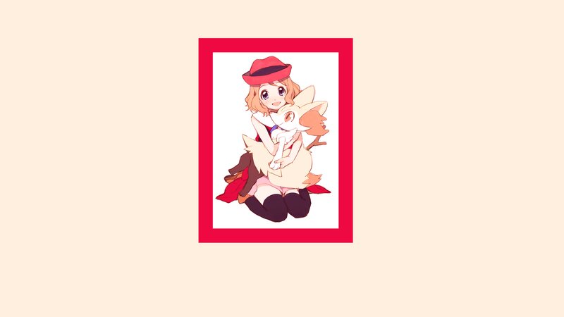 Girl Hugging Fox Creature