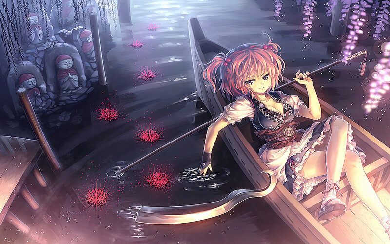Girl in a Boat — Pink