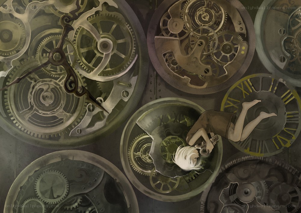 girl in a clockwork world