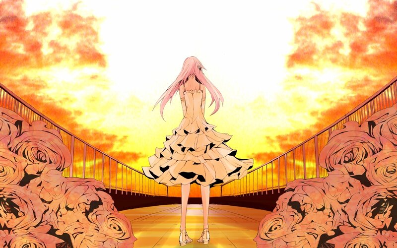 Girl in a Dress — Orange