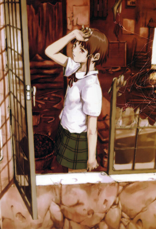girl in a dusty room