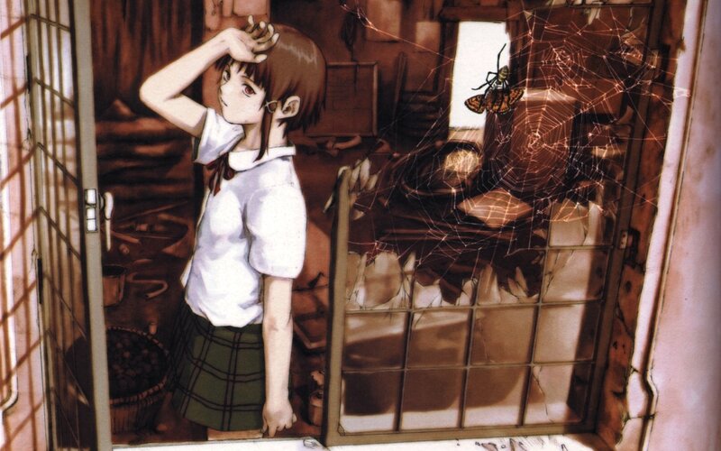 girl in a dusty room