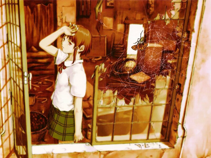 girl in a dusty room
