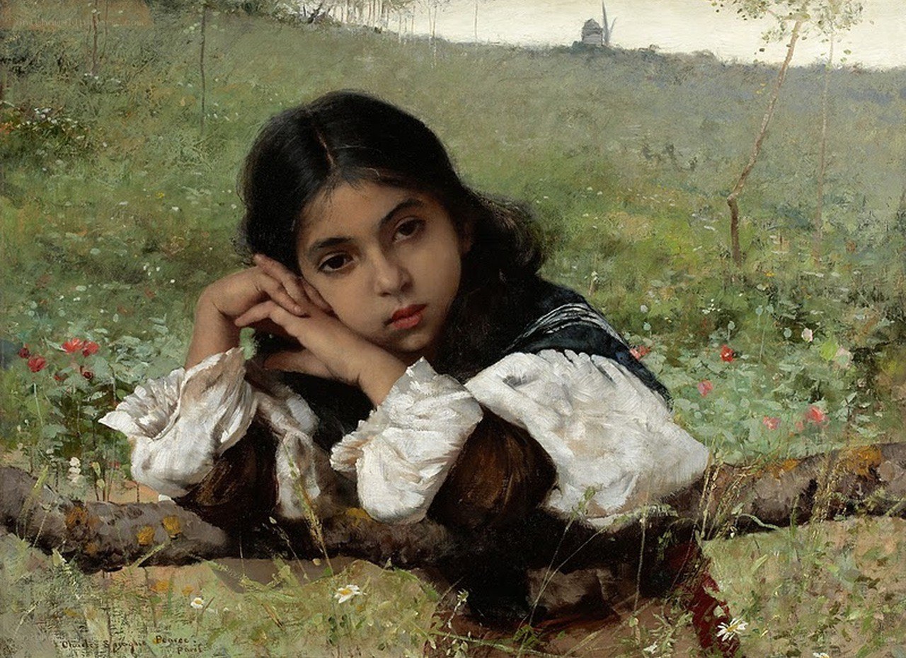 Girl in a meadow