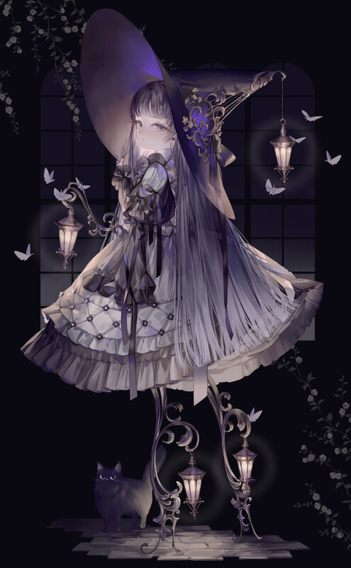 Girl in a Purple Dress — Mysterious