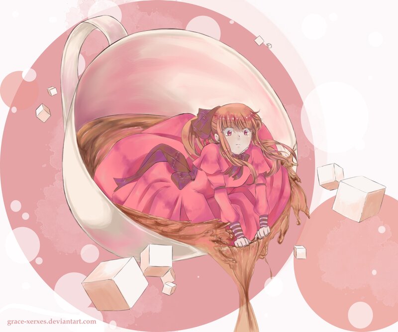 Girl in a Teacup