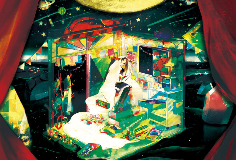 Girl in a Toy House