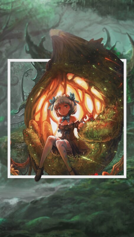 Girl in a Tree Hollow