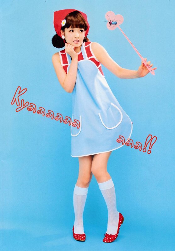 girl in apron costume
