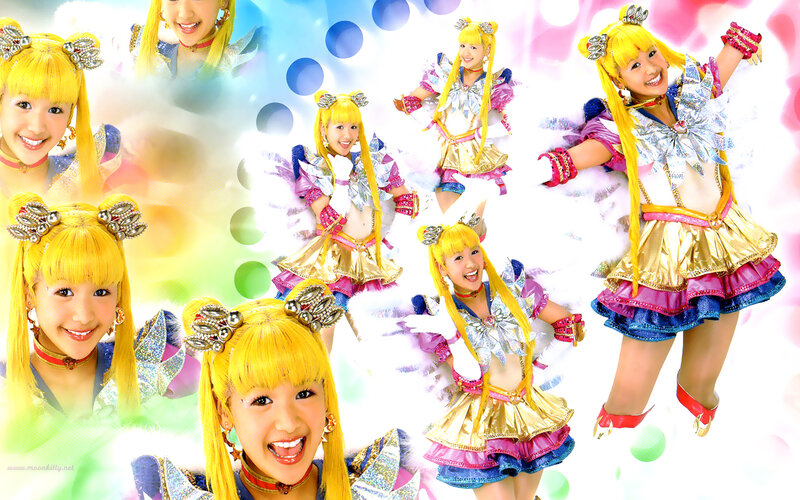 Girl in Costume Collage