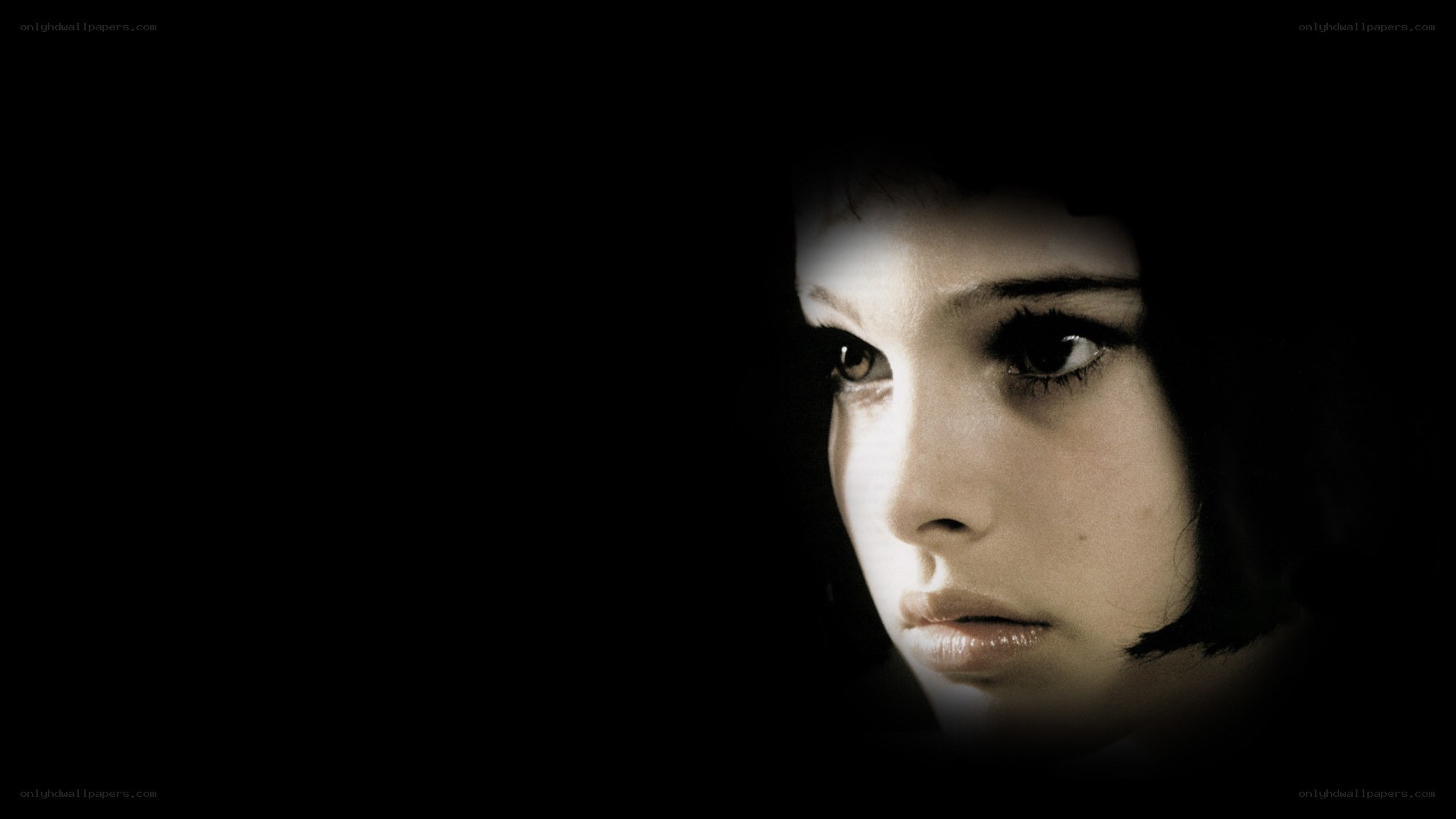 girl in dark lighting